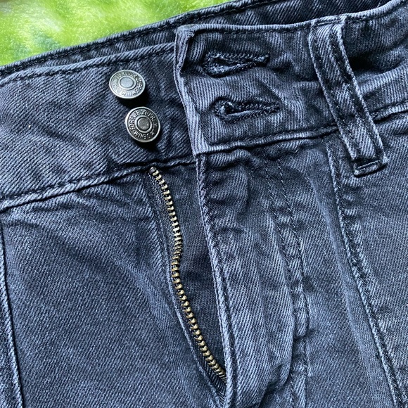 Forever 21 Charcoal Cargo Pants - Picture 2 of 4